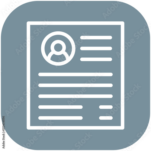 Cover Letter Icon
