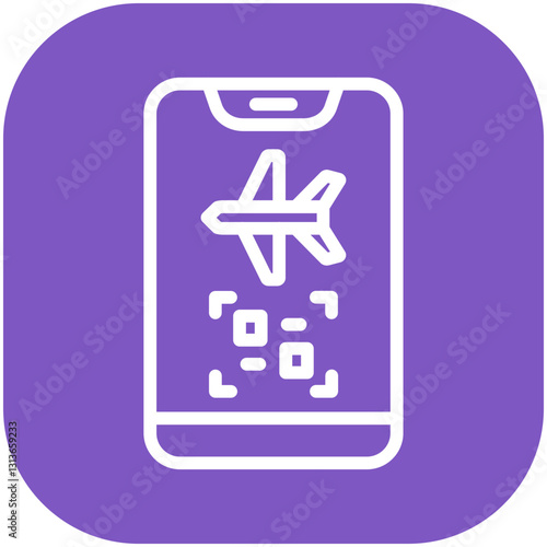 Mobile Boarding Pass Icon