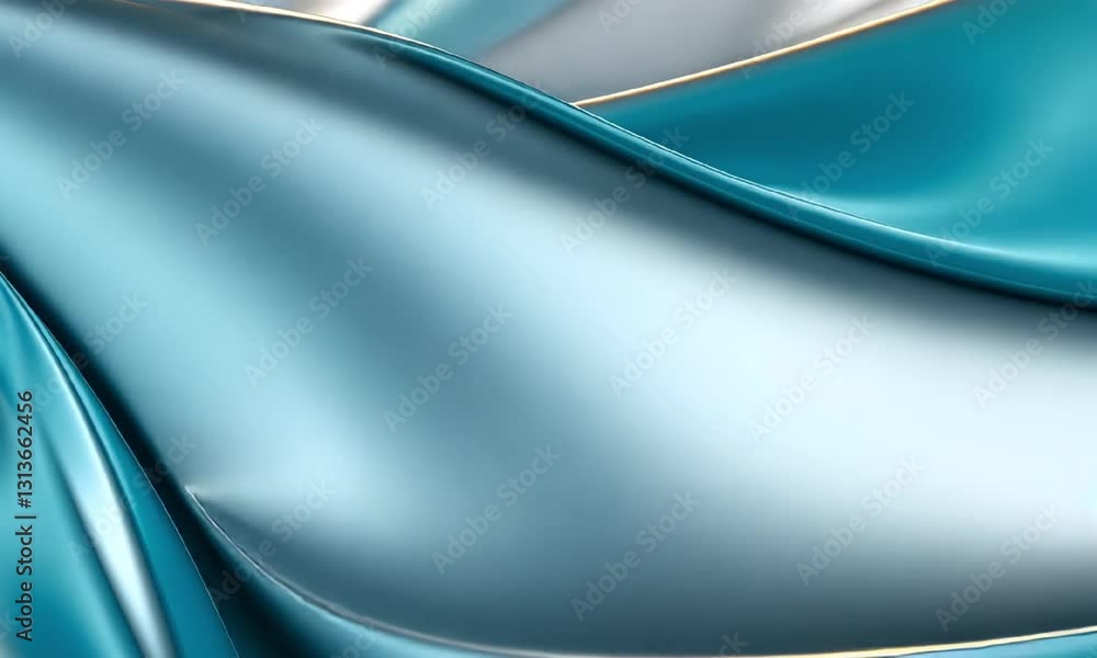 A captivating close-up of smooth, flowing fabric in shades of aqua. The texture creates a sense of elegance and tranquility, ideal for backgrounds and design elements. A captivating close-up of smooth, flowing fabric in shades of aqua. The texture creates a sense of elegance and tranquility, ideal for backgrounds and design elements.