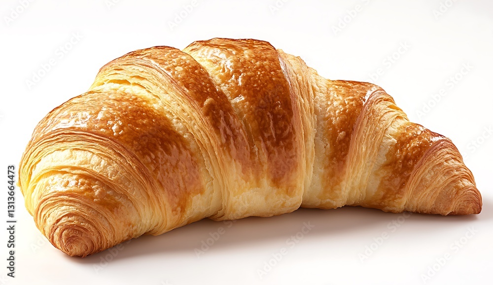 Golden Brown Buttery Croissant Pastry Bakery Fresh Baked Golden Brown Buttery Croissant Pastry Bakery Fresh Baked