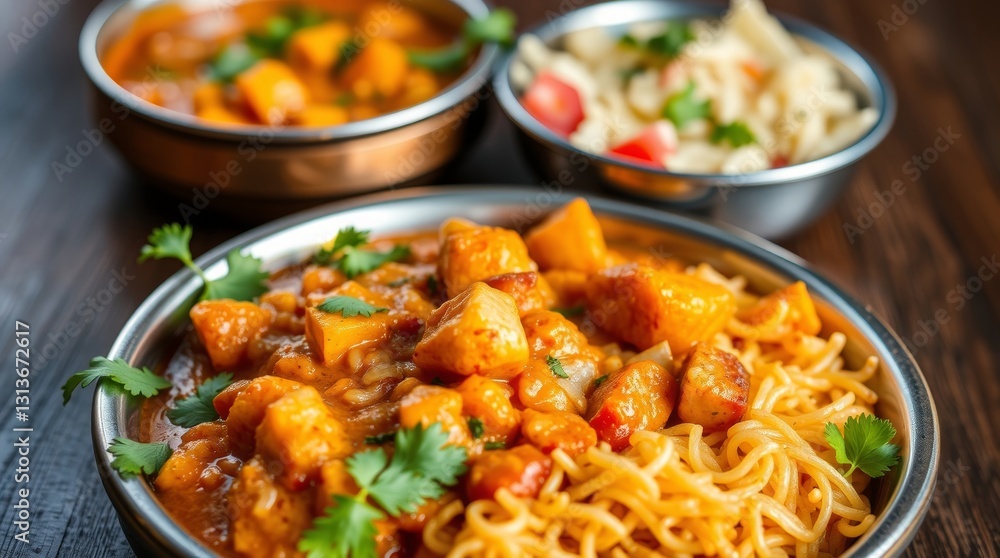 Exquisite Indian Cuisine: A Vibrant Showcase of Flavorful Dishes and Textures Exquisite Indian Cuisine: A Vibrant Showcase of Flavorful Dishes and Textures