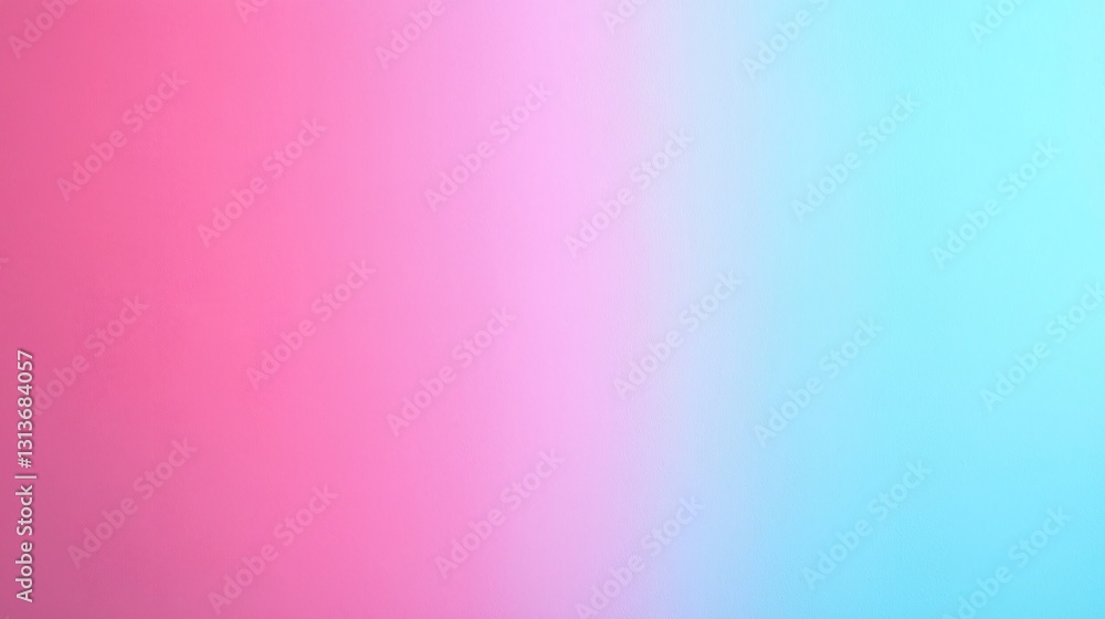 Fototapeta premium Soft Gradient Background in Pink and Light Blue Shades