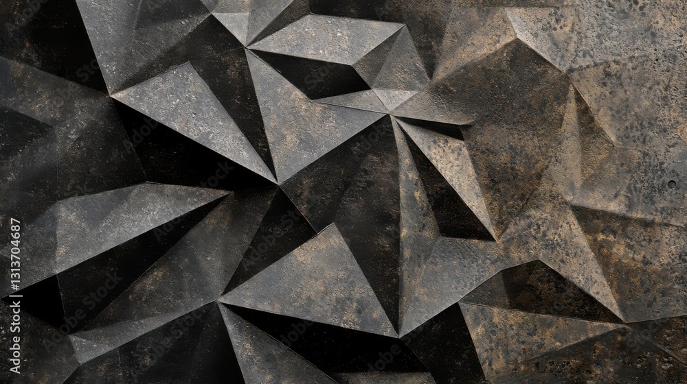Fototapeta premium abstract dark geometric texture background