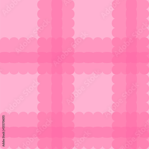 pink seamless checkered pattern, Fabric pattern