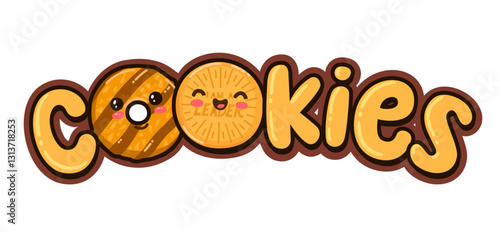 Scout Cookie Season Illustration. Cookie Season Kawaii Characters, Girl cookie dealer, Cookie Dealer, my cookie, Scout Cookies, Daisy, Brownie, Junior, Cadette,