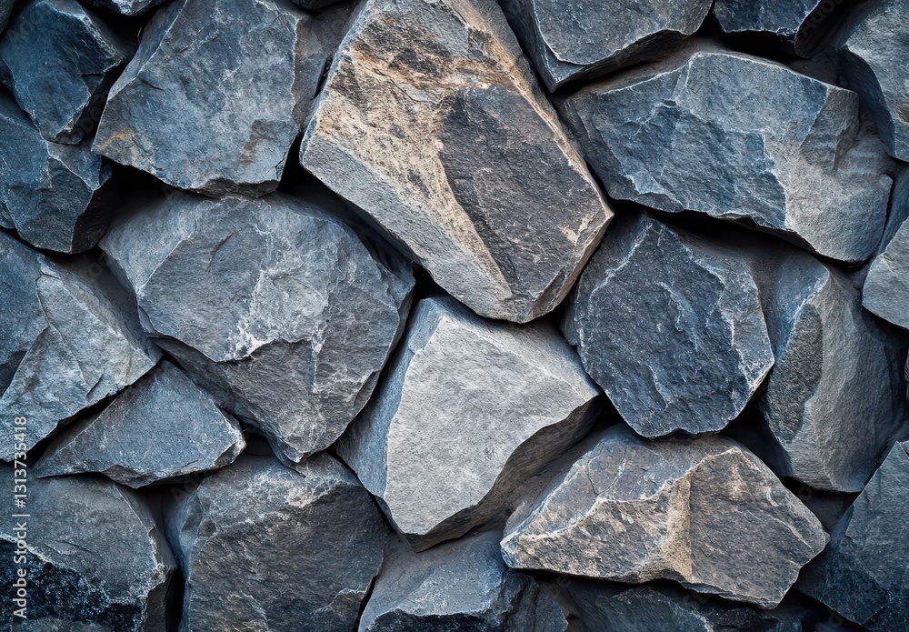 Textured Background of Natural Stones with Blue and Gray Tones for Use in Design, Art, and Creative Projects as a Rustic Element Textured Background of Natural Stones with Blue and Gray Tones for Use in Design, Art, and Creative Projects as a Rustic Element