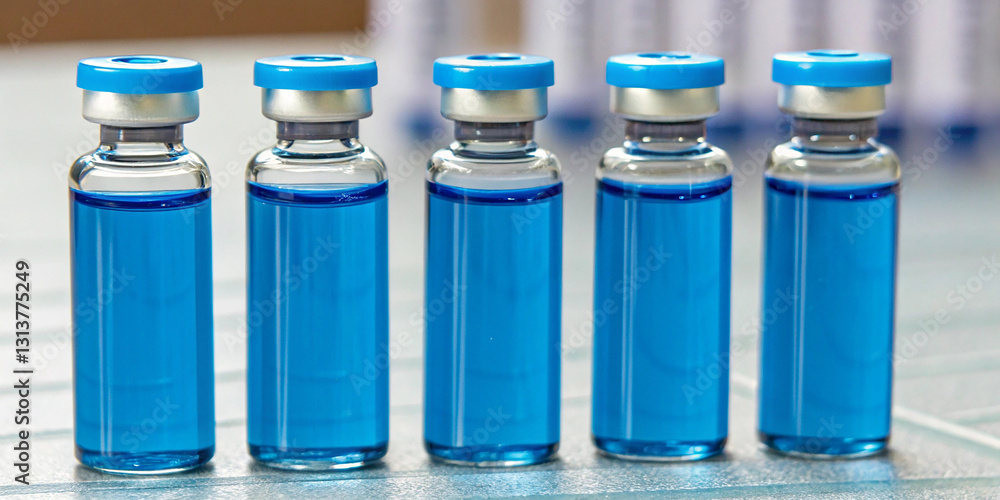 Six medicine ampules Six medicine ampules