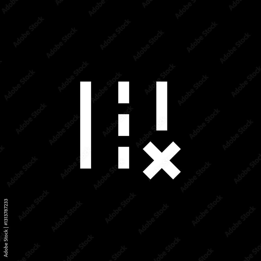 Obraz premium Filter Remove Icon 