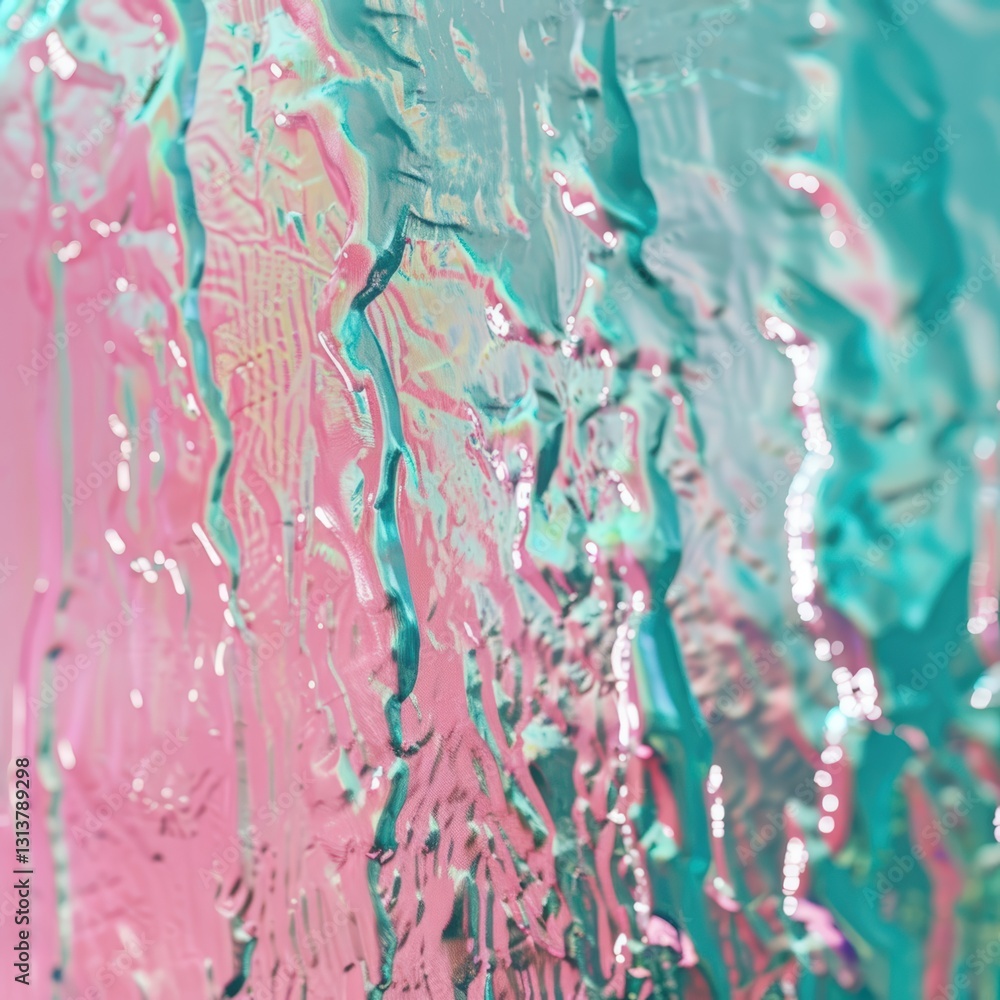Fotografie Colorful abstract water reflections