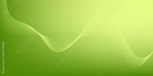 High tech blue green wave dark background. Abstract technology big data digital background.