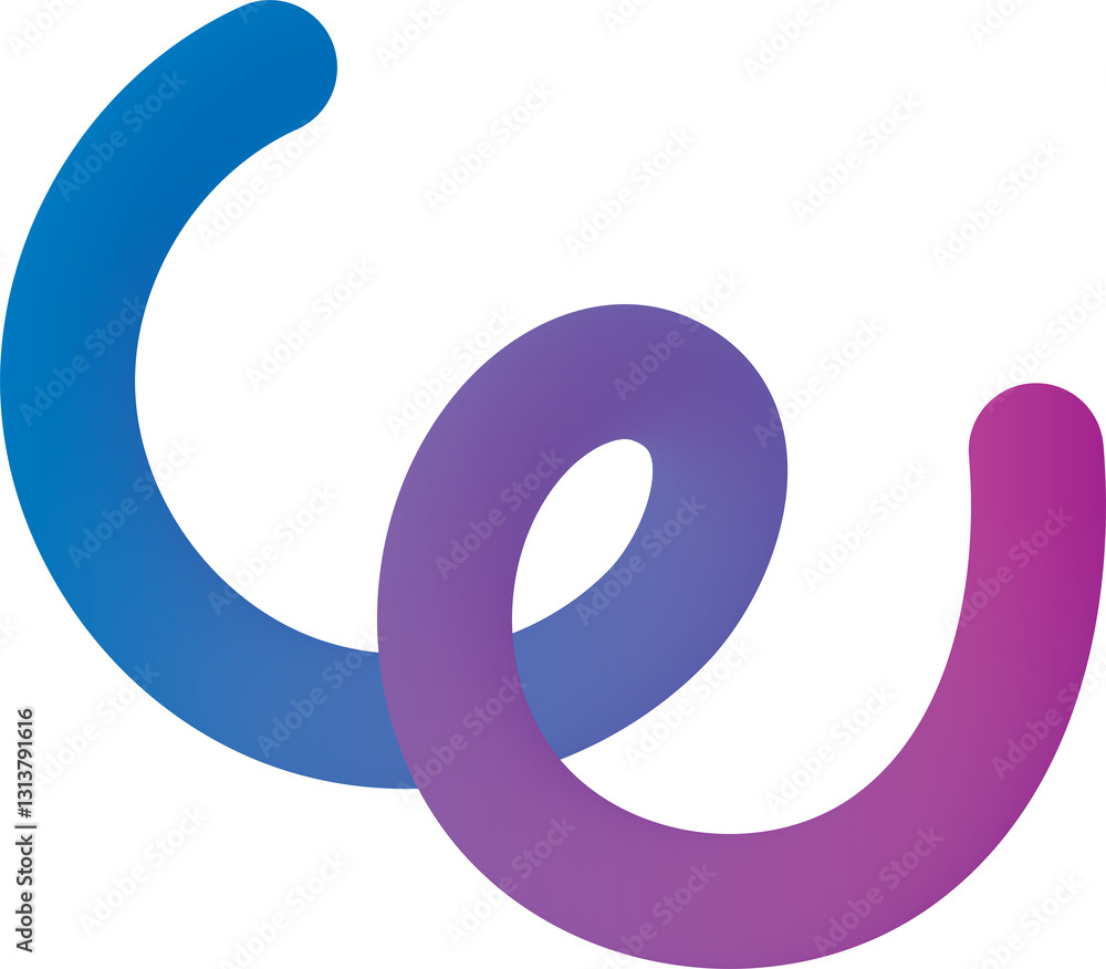 Abstract Vibrant Gradient Hand-Drawn Wavy Wiggly Squiggly Line Illustration Abstract Vibrant Gradient Hand-Drawn Wavy Wiggly Squiggly Line Illustration