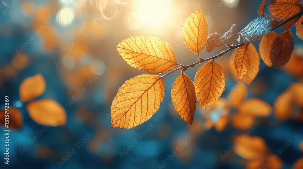 autumn leaves in warm sunlight backround autumn leaves in warm sunlight backround