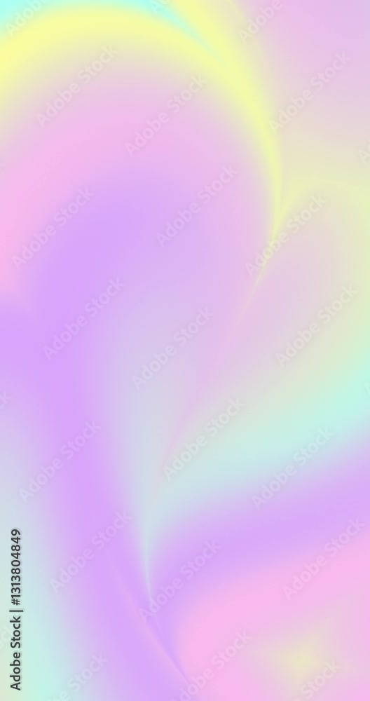 4k Pastel rainbow animated vertical gradient. Easter unicorn eggs style. Spring pink blue purple yellow multi colored wallpaper. Dynamic modern trendy baby design. Video banner. Female soft flowers BG