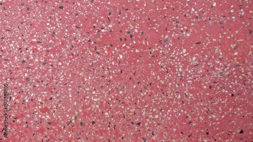 Pink Terrazzo Stone Texture Moving Diagonally Up – Seamless Loop Background
