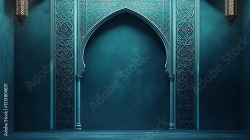 Beautiful Islamic wallpaper background Arabic arch
