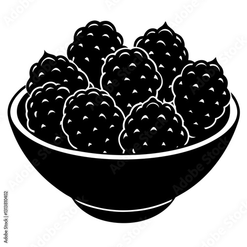 vector illustration of ripe berries