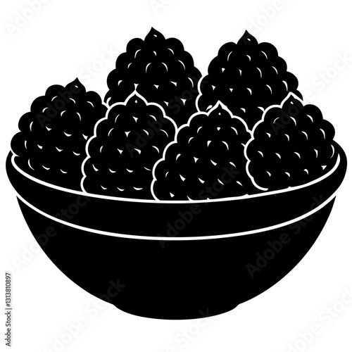 vector illustration of ripe berries