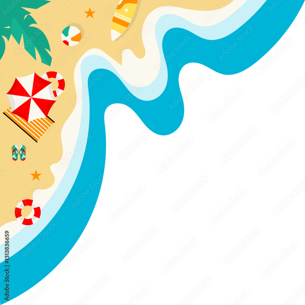 Summer Beach Corner Summer Beach Corner
