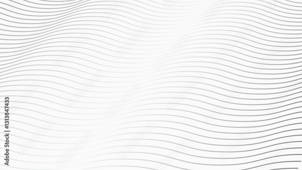Smooth wavy gradient line pattern background Smooth wavy gradient line pattern background