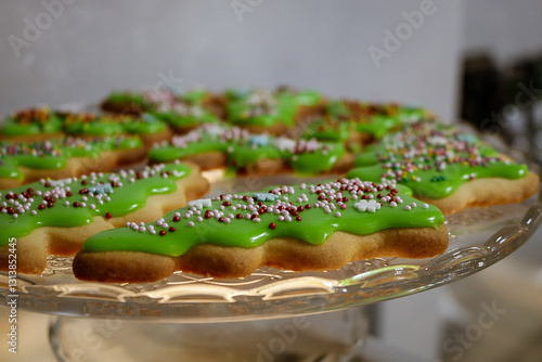 homemade cookies with sugar