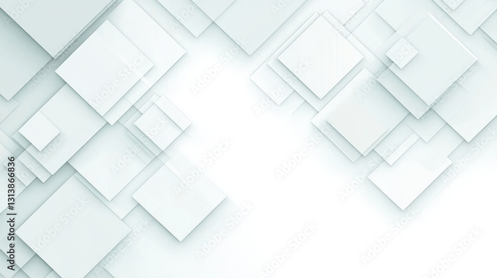 Abstract Geometric White Square Pattern Background Design Abstract Geometric White Square Pattern Background Design