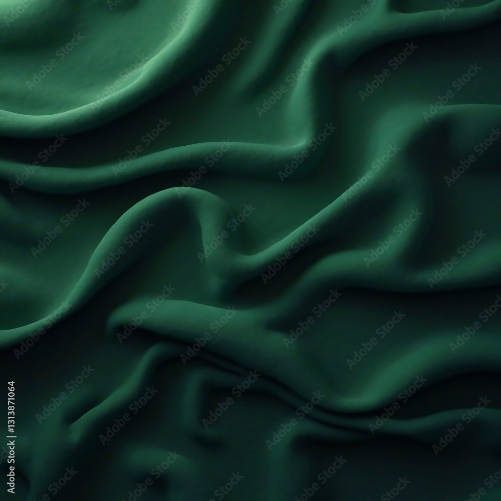 Fototapeta premium green silk fabric