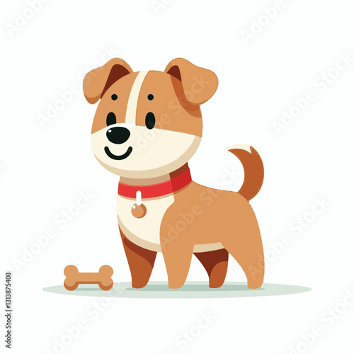 pet, happy, animal, dog, cute, puppy, domestic, adorable, portrait, canine, isolated, breed, looking, purebred, white, sitting, background, doggy, friendly, young, friendship, playful, mammal, pedigre