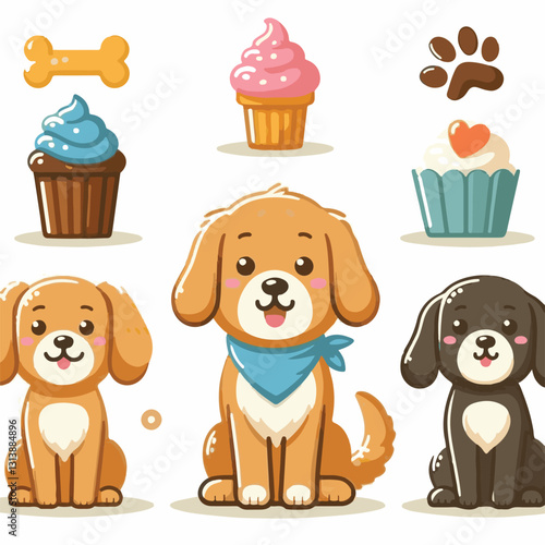 pet, happy, animal, dog, cute, puppy, domestic, adorable, portrait, canine, isolated, breed, looking, purebred, white, sitting, background, doggy, friendly, young, friendship, playful, mammal, pedigre