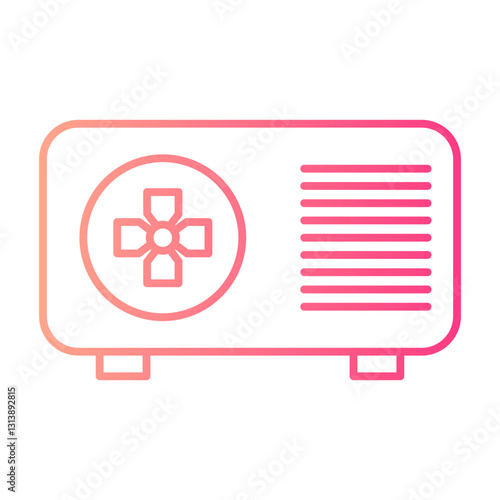 air cooler gradient icon