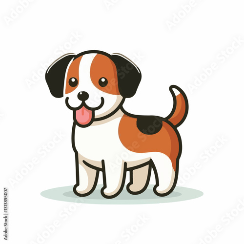 pet, happy, animal, dog, cute, puppy, domestic, adorable, portrait, canine, isolated, breed, looking, purebred, white, sitting, background, doggy, friendly, young, friendship, playful, mammal, pedigre