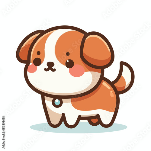 pet, happy, animal, dog, cute, puppy, domestic, adorable, portrait, canine, isolated, breed, looking, purebred, white, sitting, background, doggy, friendly, young, friendship, playful, mammal, pedigre