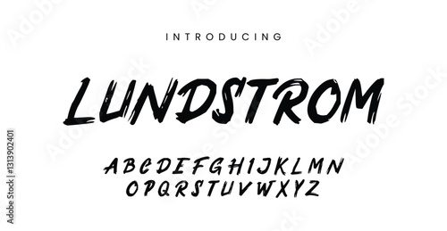 Lundstrom - Brave Handwritten Font