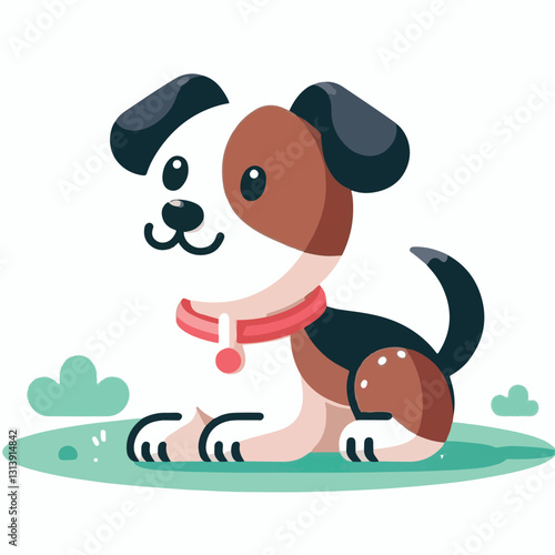 pet, happy, animal, dog, cute, puppy, domestic, adorable, portrait, canine, isolated, breed, looking, purebred, white, sitting, background, doggy, friendly, young, friendship, playful, mammal, pedigre