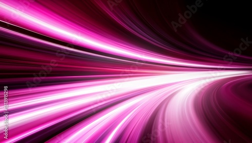 A pink and white line with a purple background. ark pink background, gradient, dark red and dark purple accents, black elements, vector illustration