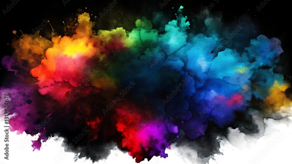 abstract colorful background with splashes abstract colorful background with splashes