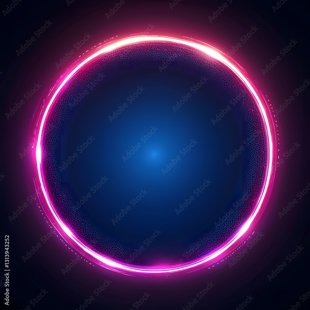 Mesmerizing Minimalist Glowing Circular Frame with Soft Gradient Transitions for Modern Design Applications Mesmerizing Minimalist Glowing Circular Frame with Soft Gradient Transitions for Modern Design Applications
