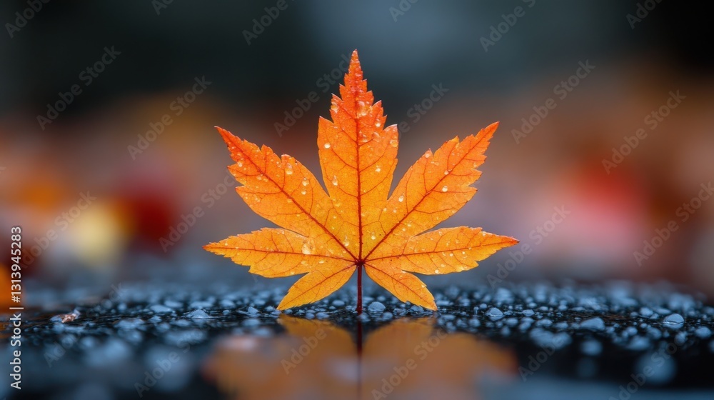 golden autumn maple leaf on forest path wallpaper golden autumn maple leaf on forest path wallpaper
