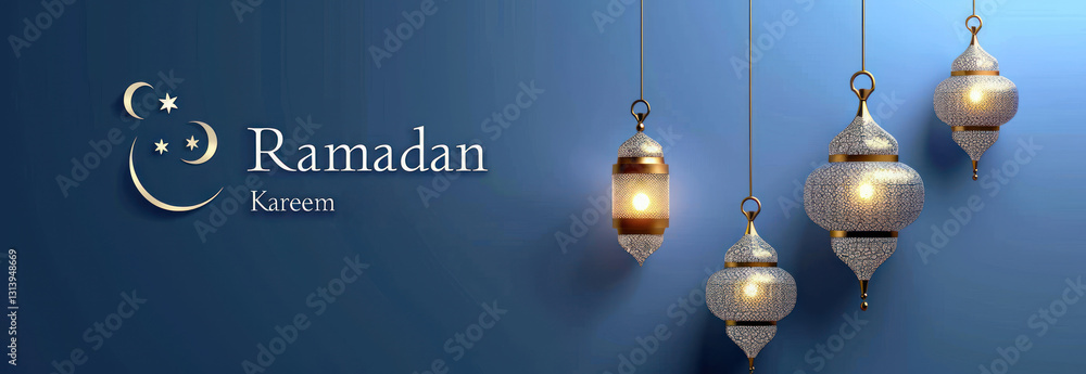 Ramadan Kareem: Glowing Lanterns. Ramadan Kareem: Glowing Lanterns.