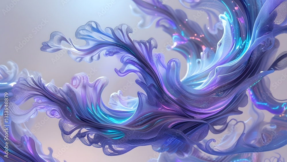 Harmonious patterns swirling in an abstract shape isolated on a transparent background.
Harmonious patterns swirling in an abstract shape isolated on a transparent background.