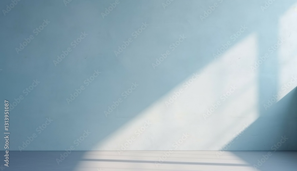 Empty Room with Sunlight Streaming Through the Window Empty Room with Sunlight Streaming Through the Window