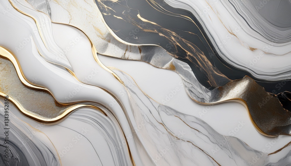White and gray marble background with subtle metallic reflections, creating a minimal and sophisticated aesthetic. Perfect for luxury, modern, and elegant designs White and gray marble background with subtle metallic reflections, creating a minimal and sophisticated aesthetic. Perfect for luxury, modern, and elegant designs