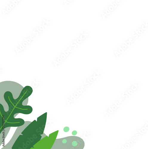 Green Leaf Frame