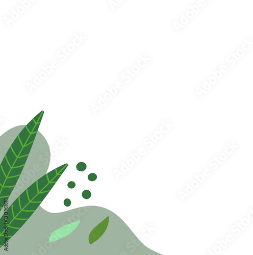 Green Leaf Frame