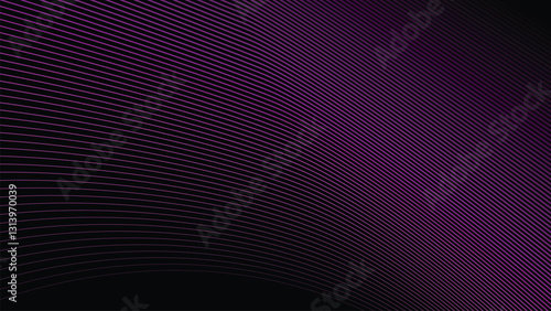 Dark background with purple stripes line abstract for backdrop