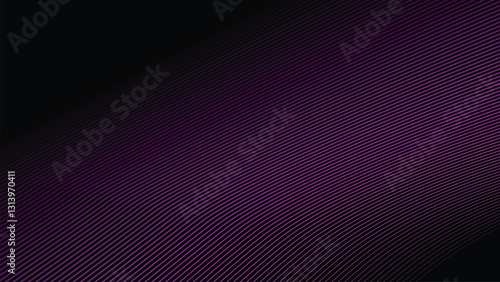Dark background with purple stripes line abstract for backdrop