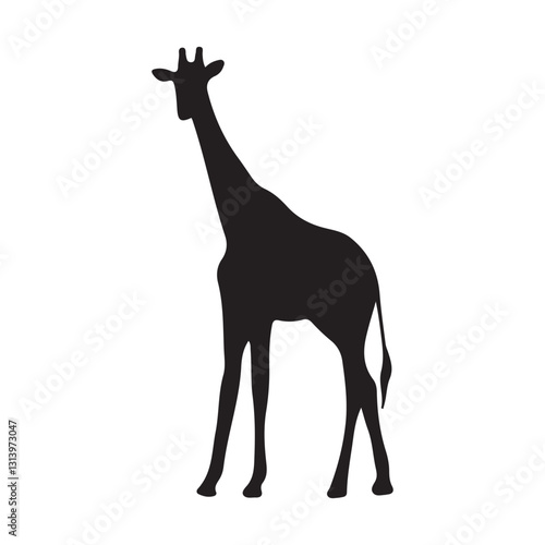 giraffe silhouette