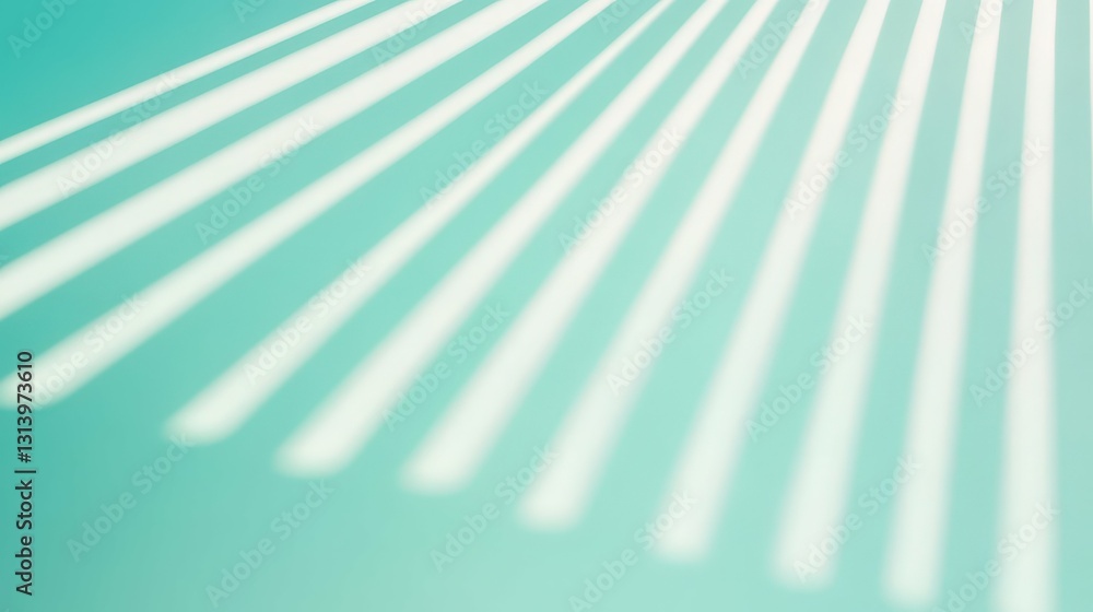 Fototapeta premium abstract background with underwater textures, light rays in turquoise water, dynamic gradients, clean and modern minimalistic layout