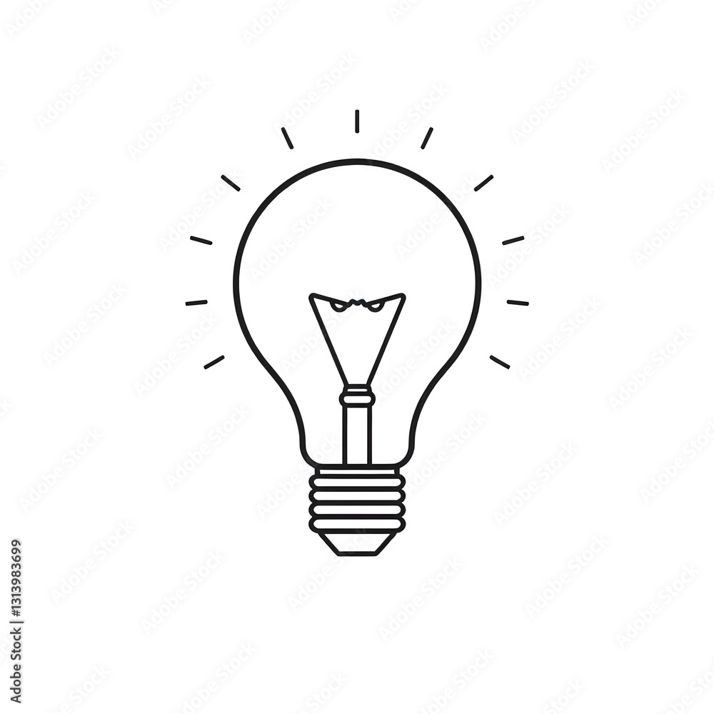 light bulb vector illustration light bulb vector illustration