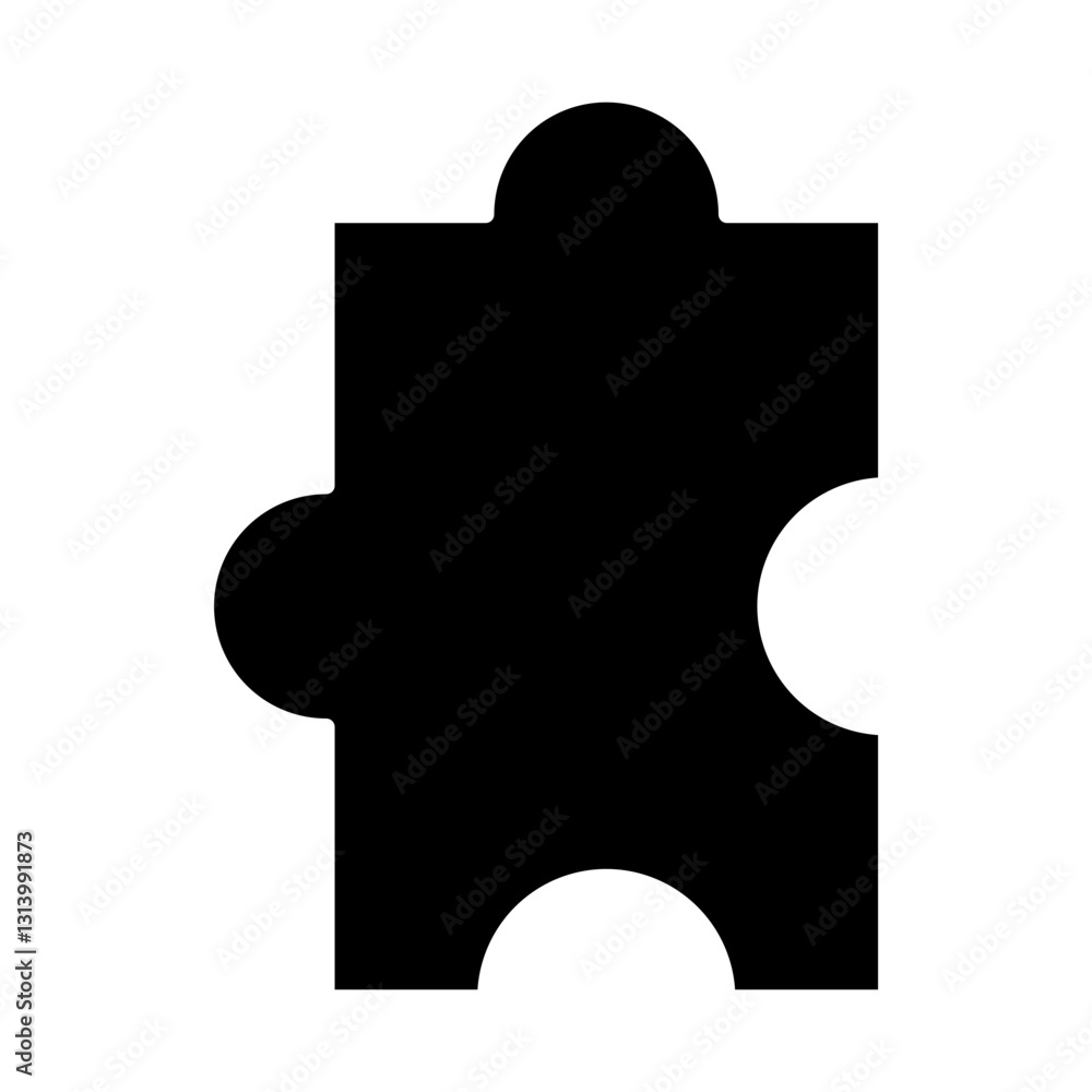 puzzle piece glyph icon puzzle piece glyph icon