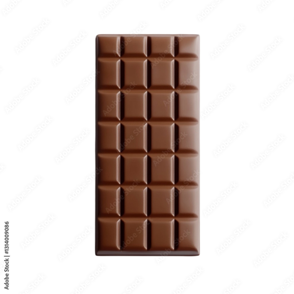 Obraz premium A Delicious Milk Chocolate Bar Sweet Treat Indulgence